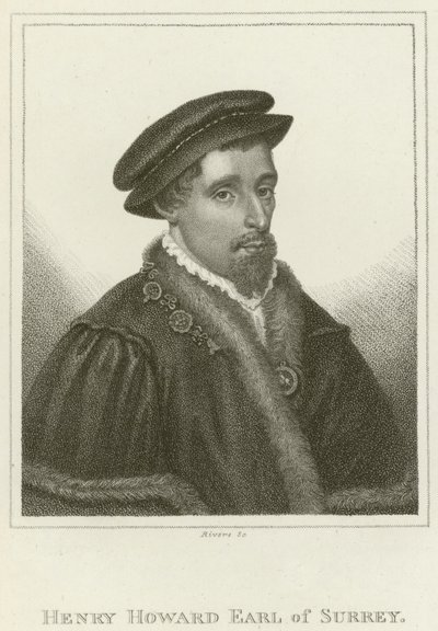 Henry Howard, Surrey grófja (metszet) alkotó: English School