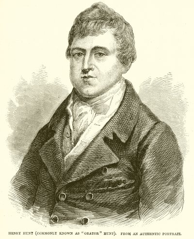 Henry Hunt (közismert nevén Orator Hunt) alkotó: English School