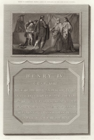 IV. Henrik Jakab skót herceget oktatói gondjaira bízta alkotó: English School
