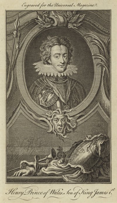 Henrik walesi herceg, I. Jakab király fia alkotó: English School