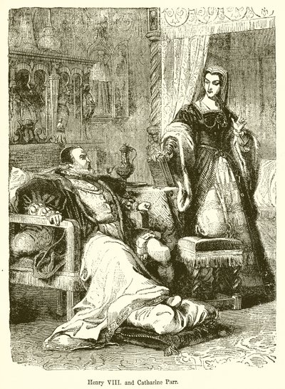 Henrik VIII. és Catherine Parr alkotó: English School