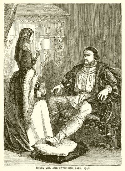 Henrik VIII és Catharine Parr, 1546 alkotó: English School