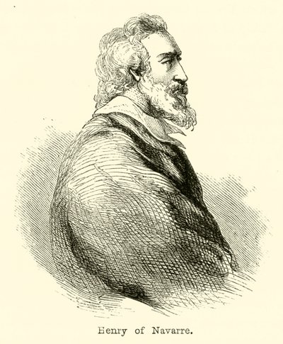 Navarrai Henrik (metszet) alkotó: English School