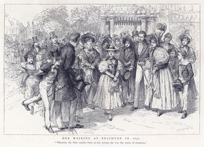 Őfelsége Brightonban 1832-ben alkotó: English School