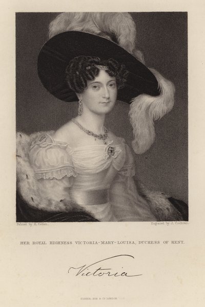 Ő Királyi Fensége Victoria Mary Louisa alkotó: English School