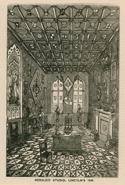 Heraldikai Stúdió, Lincolns Inn, London alkotó: English School
