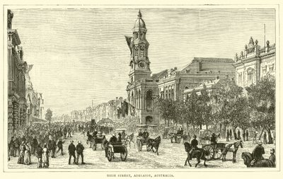 High Street, Adelaide, Ausztrália alkotó: English School