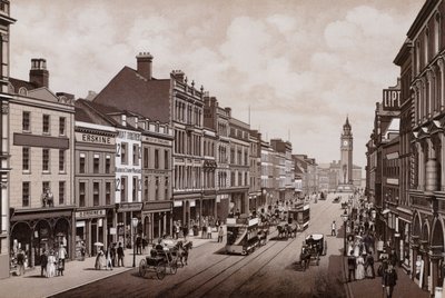 High Street, Belfast (litho) alkotó: English School