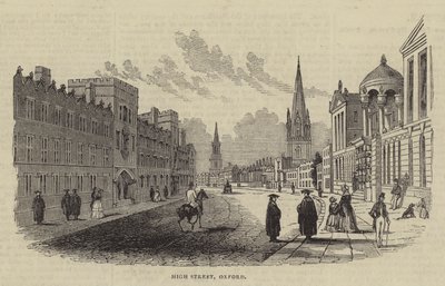 High Street, Oxford alkotó: English School