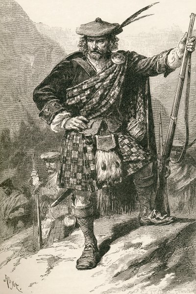 Highland Chieftain, A világ lakóiból, G.T. Bettany, 1888-ban jelent meg alkotó: English School