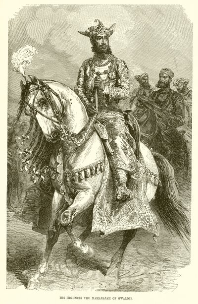 Őfelsége, Gwalior maharadzsája alkotó: English School