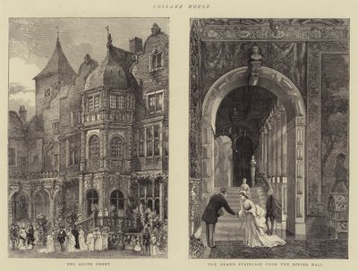Holland ház (metszet) alkotó: English School