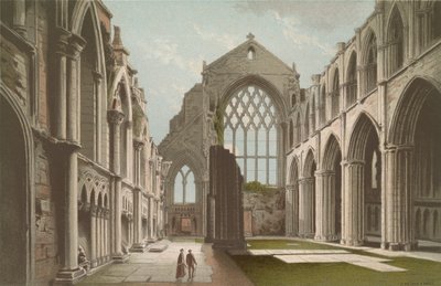 Holyrood Chapel Edinburgh alkotó: English School