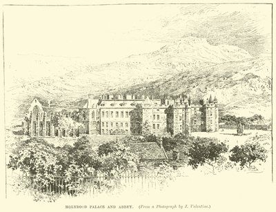 Holyrood palota és apátság alkotó: English School