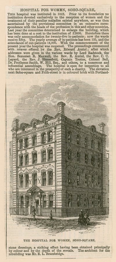 Női Kórház, Soho Square alkotó: English School