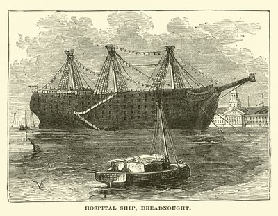 Kórházhajó, Dreadnought alkotó: English School