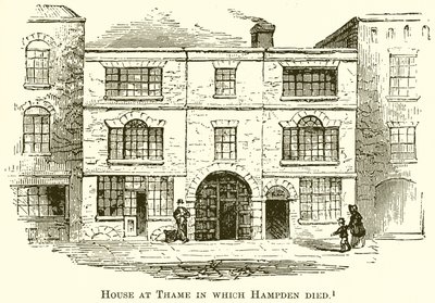 Thame-i ház, amelyben Hampden meghalt alkotó: English School