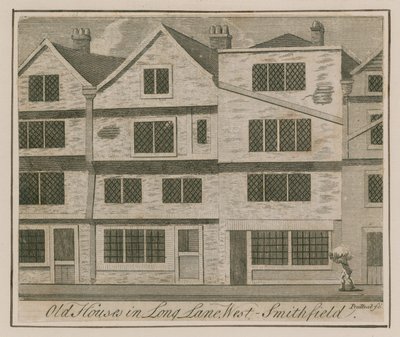 Ház Long Lane-ben, West Smithfieldben alkotó: English School