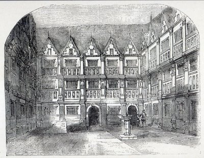 Sir Thomas Gresham háza a londoni Bishopsgate Street-ben alkotó: English School