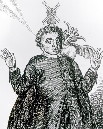 Hugh Peter (1598-1660) a tüzes hadsereg prédikátora, Leveler szimpatizánsa és a regicid támogatója alkotó: English School