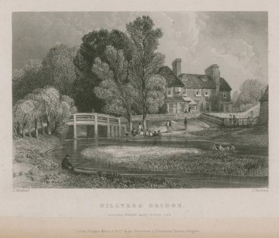 Hughes komphajó a Lea folyón alkotó: English School