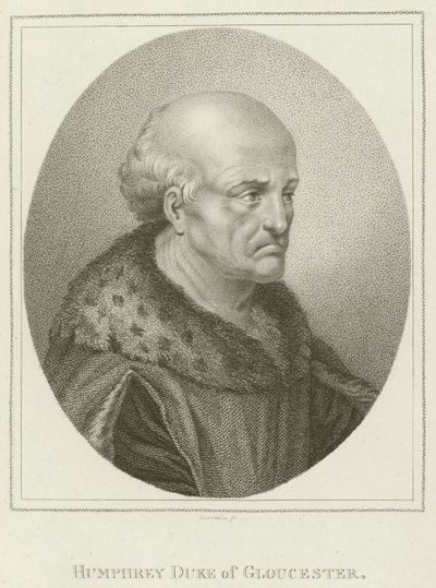 Humphrey, Gloucester hercege (metszet) alkotó: English School