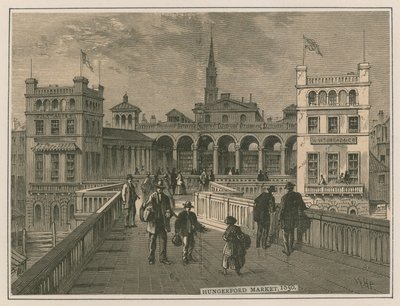 Hungerford Market, London alkotó: English School