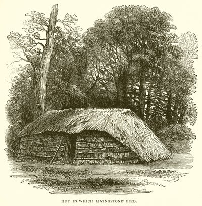 Kunyhó, amelyben Livingstone meghalt alkotó: English School