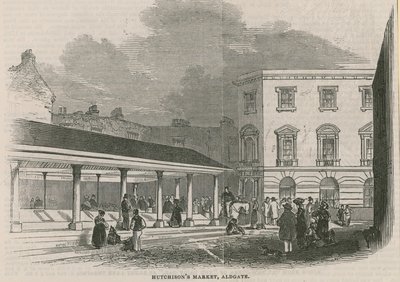 Hutchinsons piac, Aldgate, London alkotó: English School
