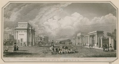 Hyde Park Corner alkotó: English School