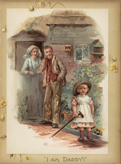 Én vagyok apa! (chromolitho) alkotó: English School