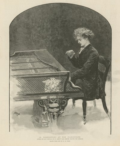 Ignacy Jan Paderewski alkotó: English School