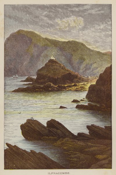 Ilfracombe (színes metszet) alkotó: English School