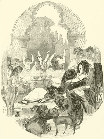 Illusztráció Don Juanhoz (metszet) alkotó: English School