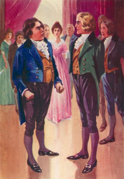 Illusztráció: John Halifax Gentleman, Dinah Maria Mulock (színes litó) alkotó: English School