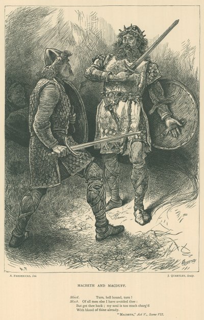 Illusztráció Macbeth számára alkotó: English School