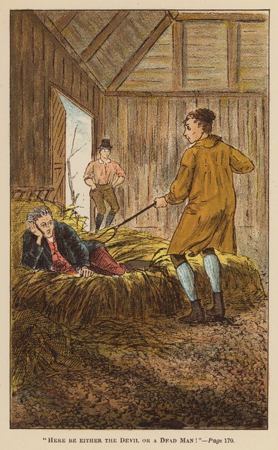 Illusztráció Tobias Smollett The Adventures of Roderick Random című könyvéhez (színes litográfia) alkotó: English School
