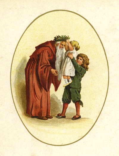 Illusztráció a Mikulás eljöveteléhez (színes litó) alkotó: English School