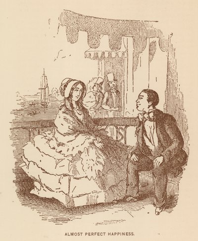 Illusztráció Thackeray Pendennis történetéhez (litho) alkotó: English School