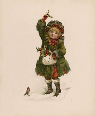 Illusztráció: A virágok nyelve (chromolitho) alkotó: English School