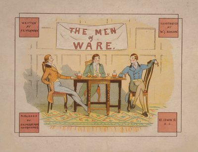 Illusztráció a The Men of Ware, 1880 körül (színes litográfia) alkotó: English School
