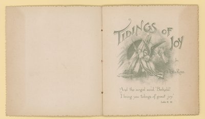 Illusztráció a Tidings Of Joy-hoz, Dora Ross alkotó: English School