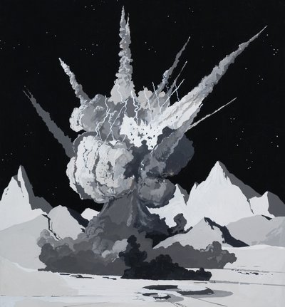 Illusztráció Arthur C Clarke történetéhez alkotó: English School