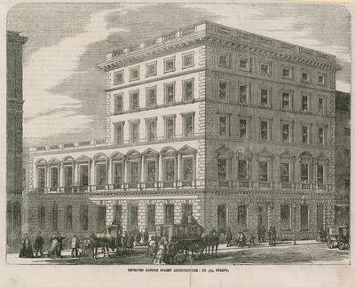 Továbbfejlesztett londoni utcai építészet alkotó: English School