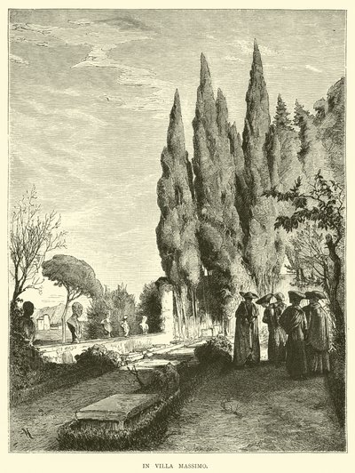 A Villa Massimoban alkotó: English School