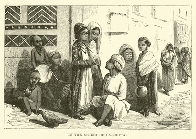 Kalkutta utcájában alkotó: English School