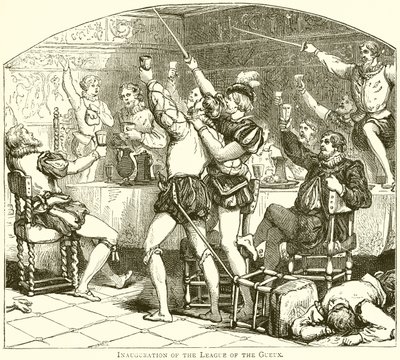 A Gueux Ligája felavatása alkotó: English School