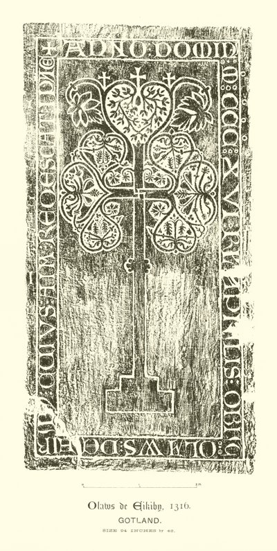 Gravierte Platte (Gravur) von English School