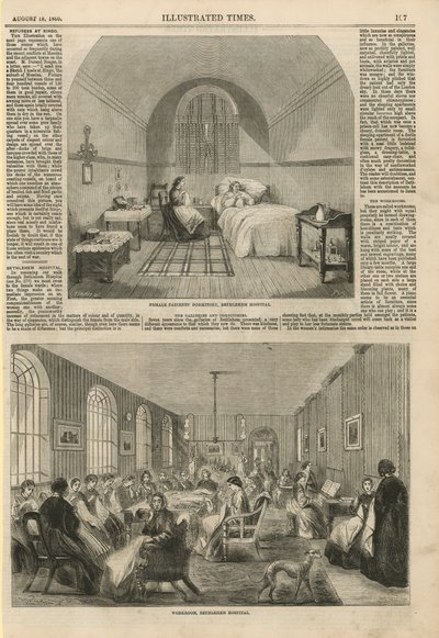 A betlehemi kórház belseje alkotó: English School