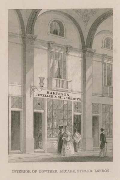 Lowther Arcade belseje alkotó: English School